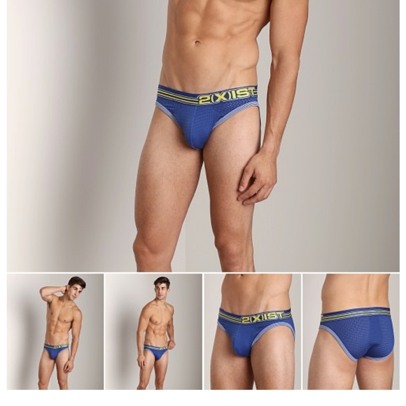 2xist Sliq Mesh Brief Underwear - Picture 8 of 8